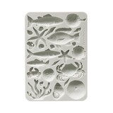 Stamperia Silent Sea A5 Silicon Mold Shells and Fish (KACMA578)