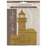 Stamperia Silent Sea Village MDF Crafty Shapes Blanks Lighthouse (KLSM49)