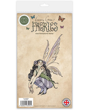 Craft Consortium Fairies A6 Clear Stamp Crouching (CCLGSTMP002) Craft Consortium Fairies A6 Clear Stamp Crouching (CCLGSTMP002)