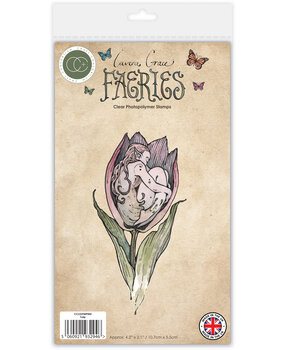 Craft Consortium Fairies A6 Clear Stamp Tulip (CCLGSTMP005) Craft Consortium Fairies A6 Clear Stamp Tulip (CCLGSTMP005)