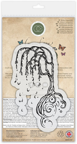 Craft Consortium Fairies A6 Clear Stamp Willow (CCLGSTMP007) Craft Consortium Fairies A6 Clear Stamp Willow (CCLGSTMP007)