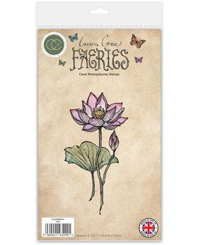Craft Consortium Fairies A6 Clear Stamp Lotus (CCLGSTMP010) Craft Consortium Fairies A6 Clear Stamp Lotus (CCLGSTMP010)
