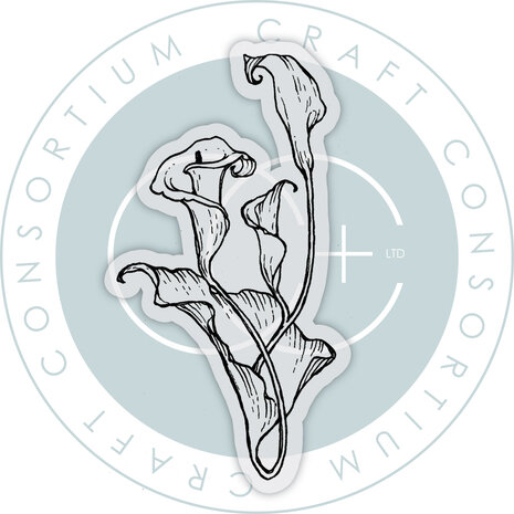 Craft Consortium Fairies A6 Clear Stamp Arumlillies (CCLGSTMP011) Craft Consortium Fairies A6 Clear Stamp Arumlillies (CCLGSTMP011)