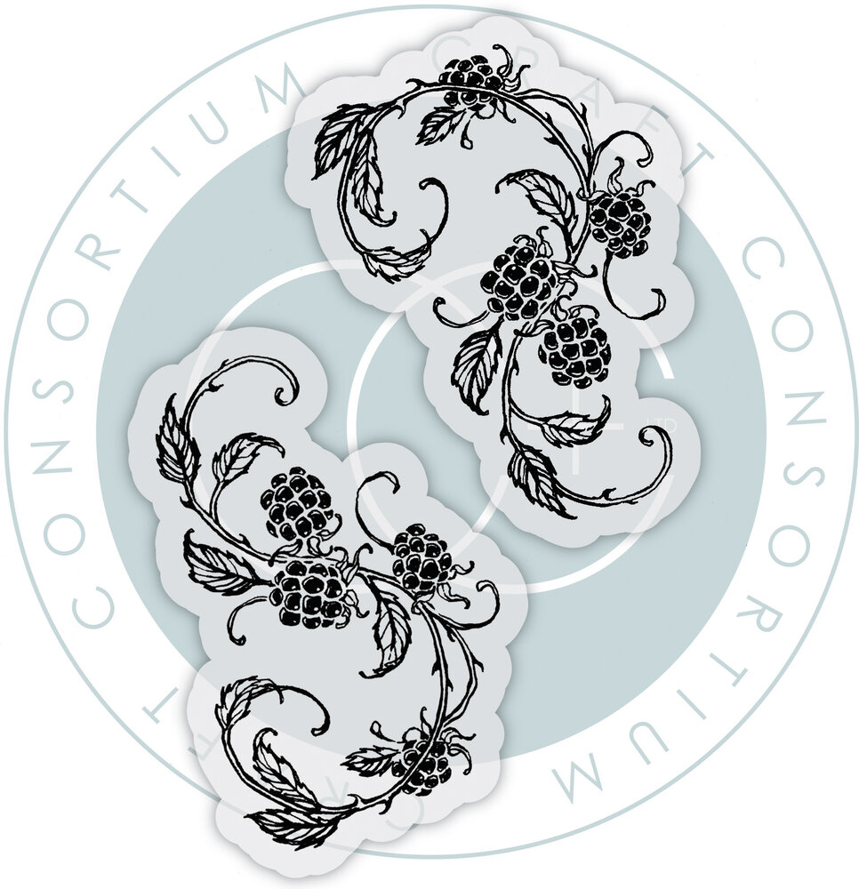 Craft Consortium Fairies A6 Clear Stamp Blackberries (CCLGSTMP012) Craft Consortium Fairies A6 Clear Stamp Blackberries (CCLGSTMP012)