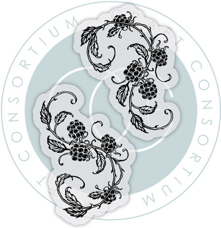 Craft Consortium Fairies A6 Clear Stamp Blackberries (CCLGSTMP012) Craft Consortium Fairies A6 Clear Stamp Blackberries (CCLGSTMP012)