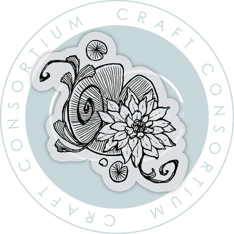 Craft Consortium Fairies A6 Clear Stamp Lily Pad (CCLGSTMP014) Craft Consortium Fairies A6 Clear Stamp Lily Pad (CCLGSTMP014)