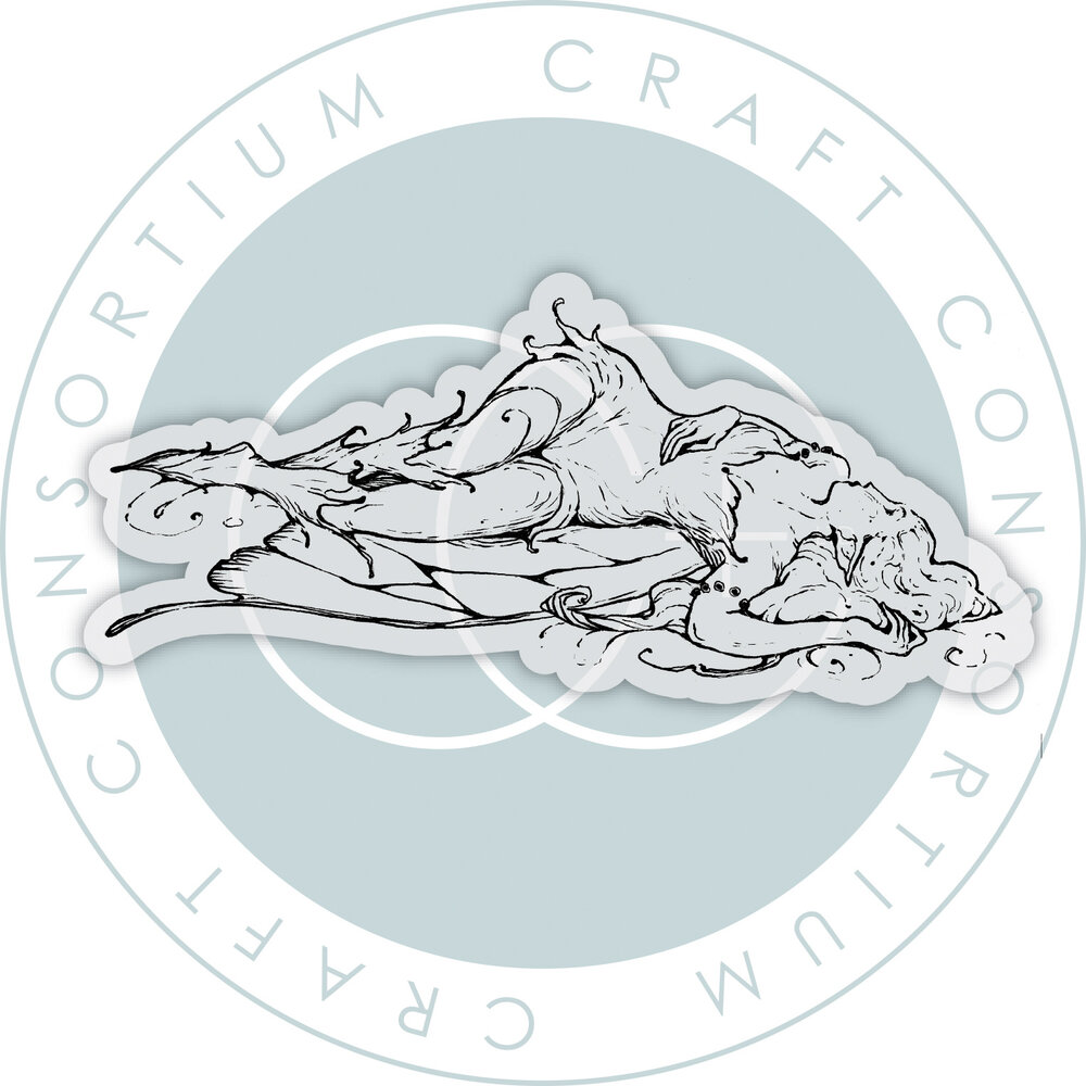 Craft Consortium Fairies A6 Clear Stamp Sleeping (CCLGSTMP020) Craft Consortium Fairies A6 Clear Stamp Sleeping (CCLGSTMP020)