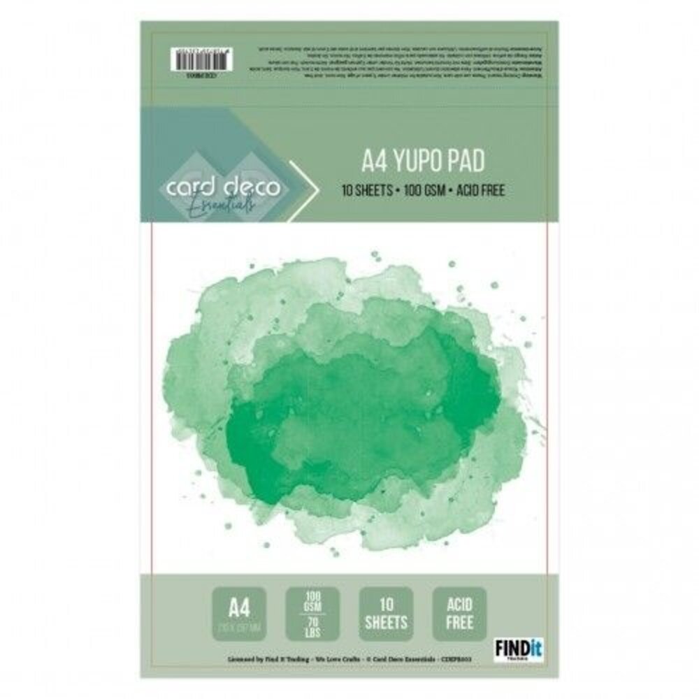 Card Deco Yupo Pad A4 (CDEPB003) Card Deco Yupo Pad A4 (CDEPB003)