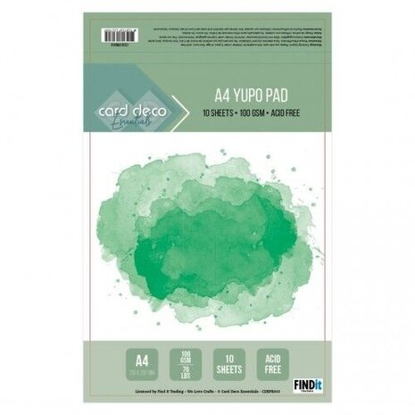Card Deco Yupo Pad A4 (CDEPB003) Card Deco Yupo Pad A4 (CDEPB003)