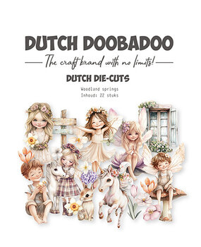 Dutch Doobadoo Collage Die-Cuts Woodland Springs (474.007.505)