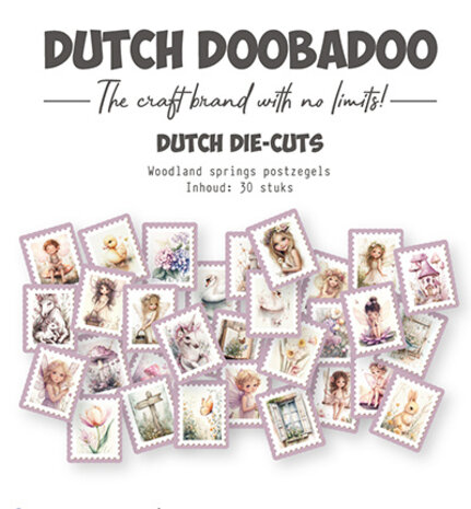 Dutch Doobadoo Dutch Die-Cuts Woodland Springs Poststamps (474.007.062)
