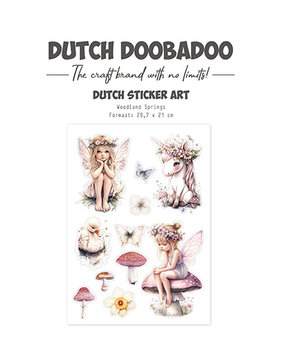Dutch Doobadoo Dutch Sticker Art Transparent Stickers Woodland Springs (491.201.005) Dutch Doobadoo Dutch Sticker Art Transparent Stickers Woodland Springs (491.201.005)