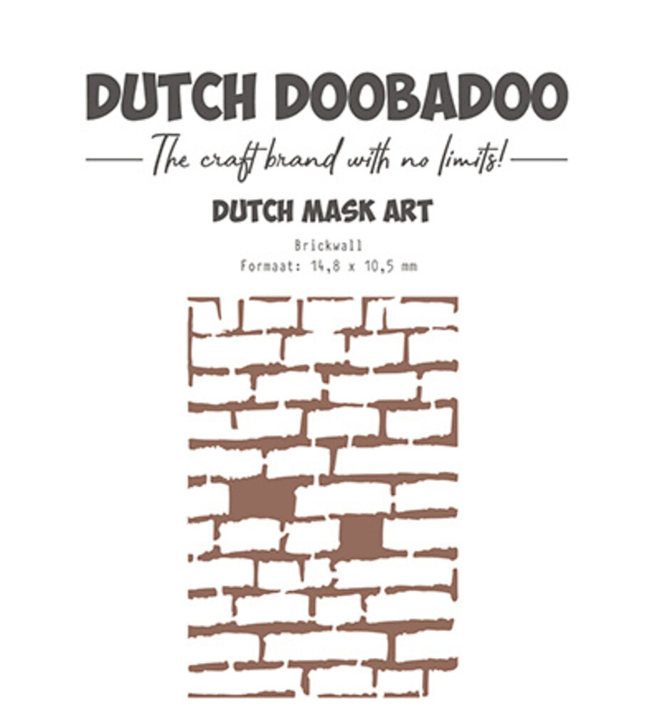 Dutch Doobadoo Dutch Mask Art Brickwall (470.784.375)