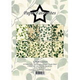 Paper Favourites Green Leaves A5 Paper Pad (PFA175)