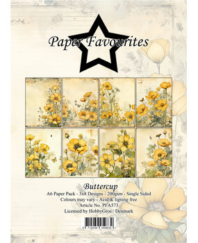 Paper Favourites Buttercup A6 Paper Pad (PFA573) Paper Favourites Buttercup A6 Paper Pad (PFA573)