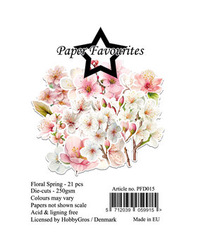 Paper Favourites Die-Cuts Floral Spring (PFD015) Paper Favourites Die-Cuts Floral Spring (PFD015)