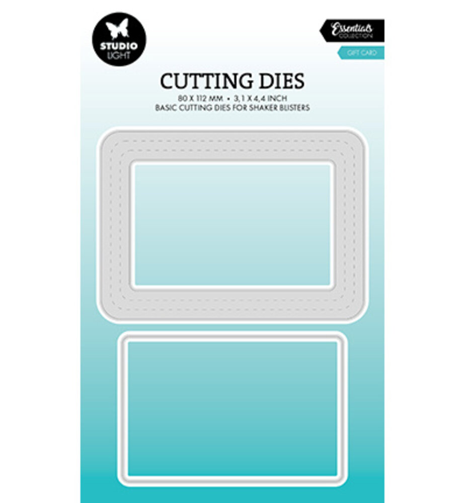 Studio Light Essentials Snijmal Gift Card Blister (SL-ES-CD1001) Studio Light Essentials Snijmal Gift Card Blister (SL-ES-CD1001)