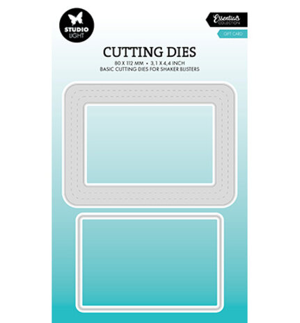 Studio Light Essentials Snijmal Gift Card Blister (SL-ES-CD1001) Studio Light Essentials Snijmal Gift Card Blister (SL-ES-CD1001)