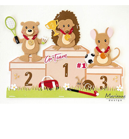 Marianne Design Go Team A5 Paper Set (PK9207)