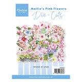 Marianne Design Die-cuts Pink Flowers (VK9626)