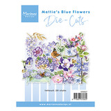 Marianne Design Die-cuts Blue Flowers (VK9627)