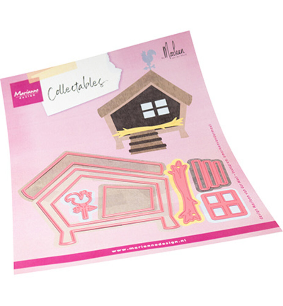 Marianne Design Collectables Animal Shed (COL1572)