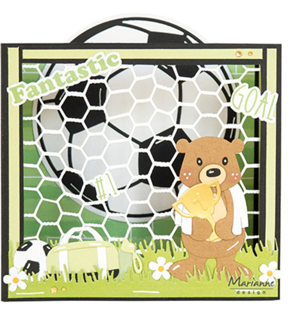 Marianne Design Craftables Soccer Ball (CR1691) Marianne Design Craftables Soccer Ball (CR1691)