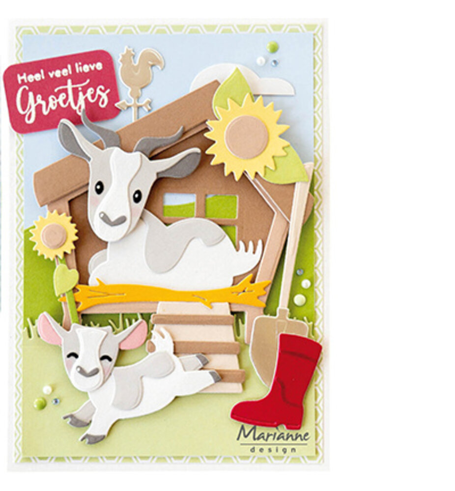 Marianne Design Craftables Farm Tools (CR1693) Marianne Design Craftables Farm Tools (CR1693)