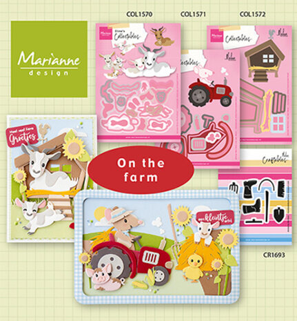 Marianne Design Craftables Farm Tools (CR1693) Marianne Design Craftables Farm Tools (CR1693)