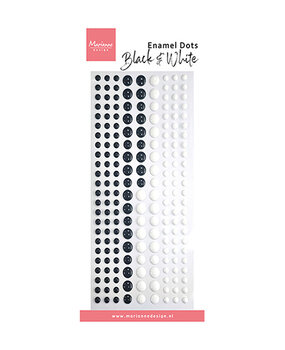 Marianne Design Enamel Dots Black & White (PL4537) Marianne Design Enamel Dots Black & White (PL4537)