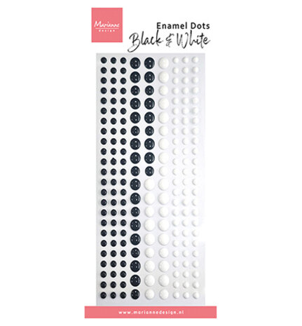 Marianne Design Enamel Dots Black & White (PL4537) Marianne Design Enamel Dots Black & White (PL4537)