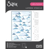 Sizzix Catherine Pooler Layered Stencils In the Clouds (666835)