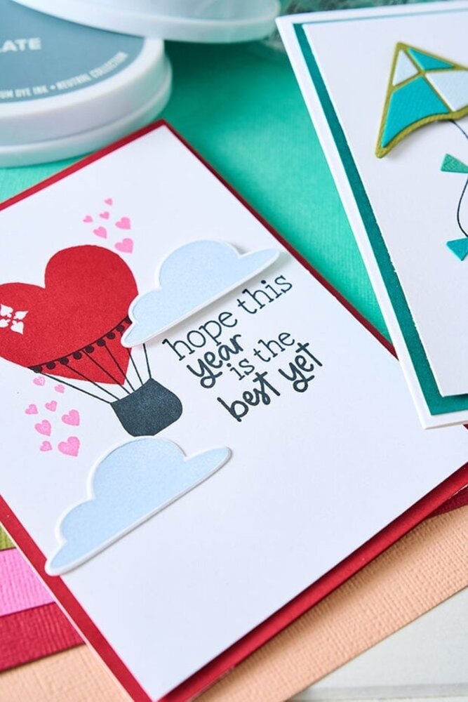 Sizzix Catherine Pooler Clear Stamps Happy Everything Sentiment (666827) Sizzix Catherine Pooler Clear Stamps Happy Everything Sentiment (666827)