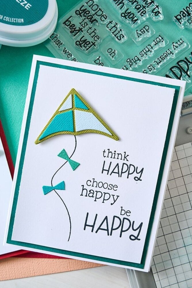 Sizzix Catherine Pooler Clear Stamps Happy Everything Sentiment (666827) Sizzix Catherine Pooler Clear Stamps Happy Everything Sentiment (666827)
