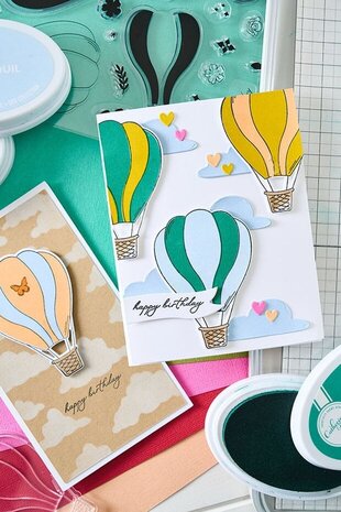 Sizzix Catherine Pooler Clear Stamps Up and Away (666829) Sizzix Catherine Pooler Clear Stamps Up and Away (666829)