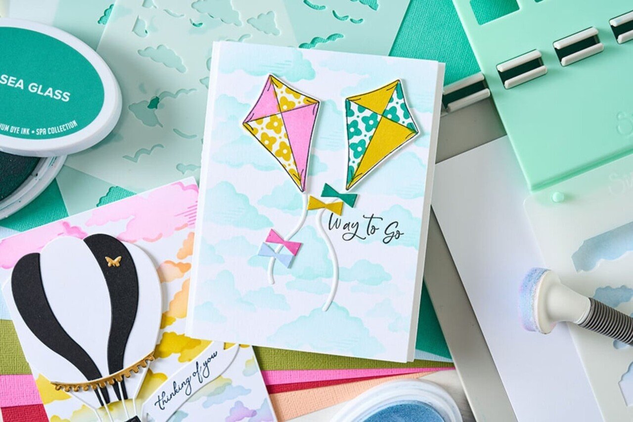 Sizzix Catherine Pooler Clear Stamps Sky's the Limit (666831)