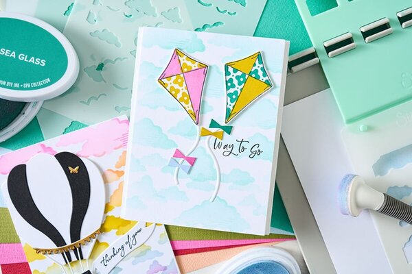 Sizzix Catherine Pooler Clear Stamps Sky's the Limit (666831)