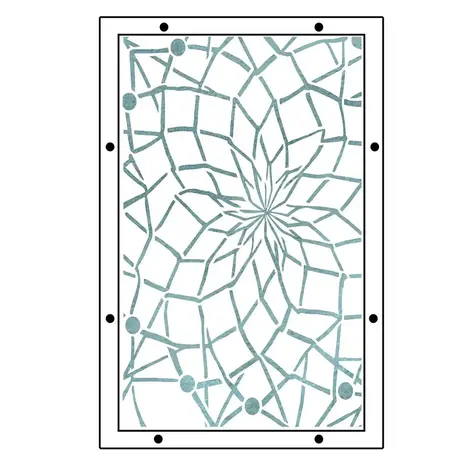 Sizzix Studio Vic Hollins Stencil & Stamp Dreamscape (666855)