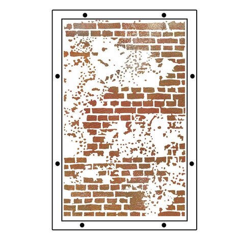 Sizzix Studio Vic Hollins Stencil & Stamp City Life (666856) Sizzix Studio Vic Hollins Stencil & Stamp City Life (666856)