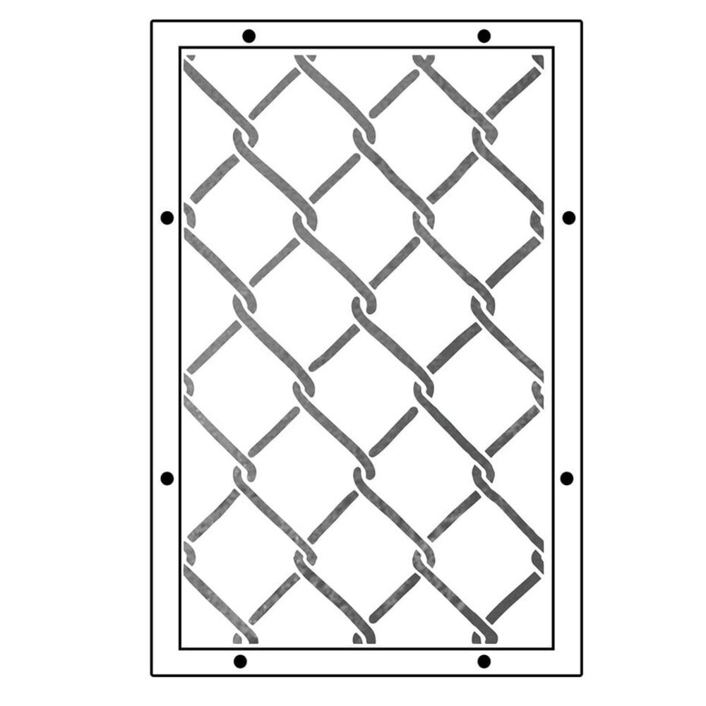 Sizzix Studio Vic Hollins Stencil & Stamp City Life (666856) Sizzix Studio Vic Hollins Stencil & Stamp City Life (666856)