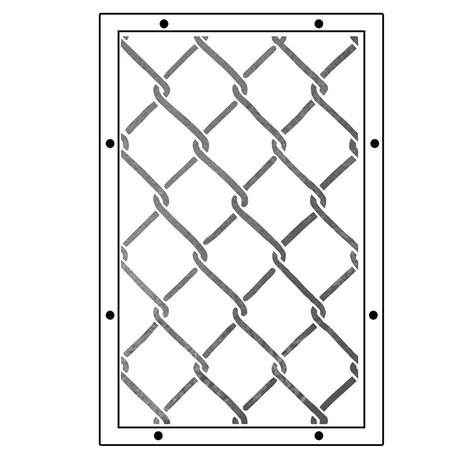 Sizzix Studio Vic Hollins Stencil & Stamp City Life (666856) Sizzix Studio Vic Hollins Stencil & Stamp City Life (666856)