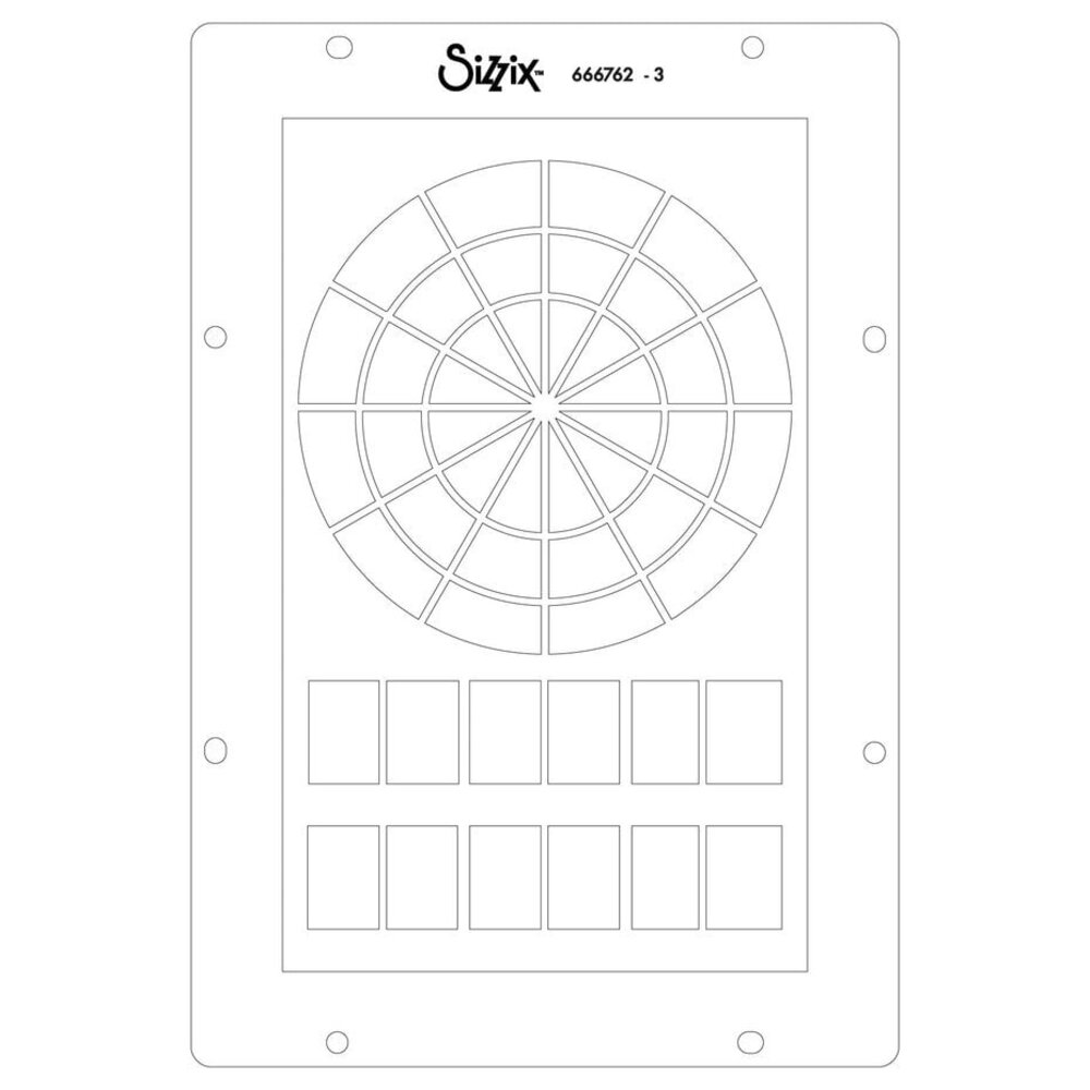 Sizzix Studio Vic Hollins Stencil & Stamp Artist Tools (666762)