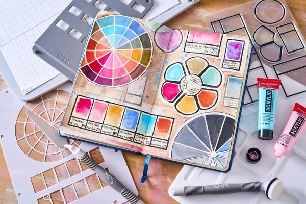 Sizzix Studio Vic Hollins Stencil & Stamp Artist Tools (666762)