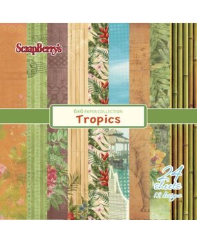 ScrapBerry's Tropics 6x6 Inch Paper Pack