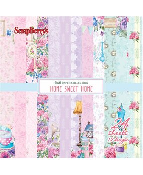 ScrapBerry's Home Sweet Home 6x6 Inch Paper Pack ScrapBerry's Home Sweet Home 6x6 Inch Paper Pack