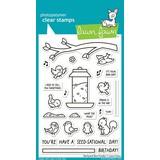 Lawn Fawn Backyard Bird Feeder Clear Stamps (LF3707)