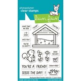 Lawn Fawn Backyard Bird Feeder Add-On Clear Stamps (LF3710)
