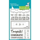 Lawn Fawn Simply Celebrate Graduation Clear Stamps (LF3716)