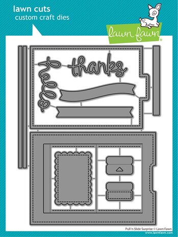 Lawn Fawn Pull 'n Slide Surprise Dies (LF3725) Lawn Fawn Pull 'n Slide Surprise Dies (LF3725)
