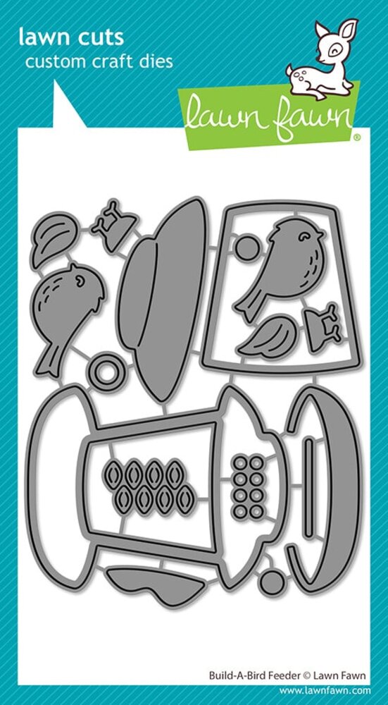 Lawn Fawn Build-A-Bird Feeder Dies (LF3726) Lawn Fawn Build-A-Bird Feeder Dies (LF3726)